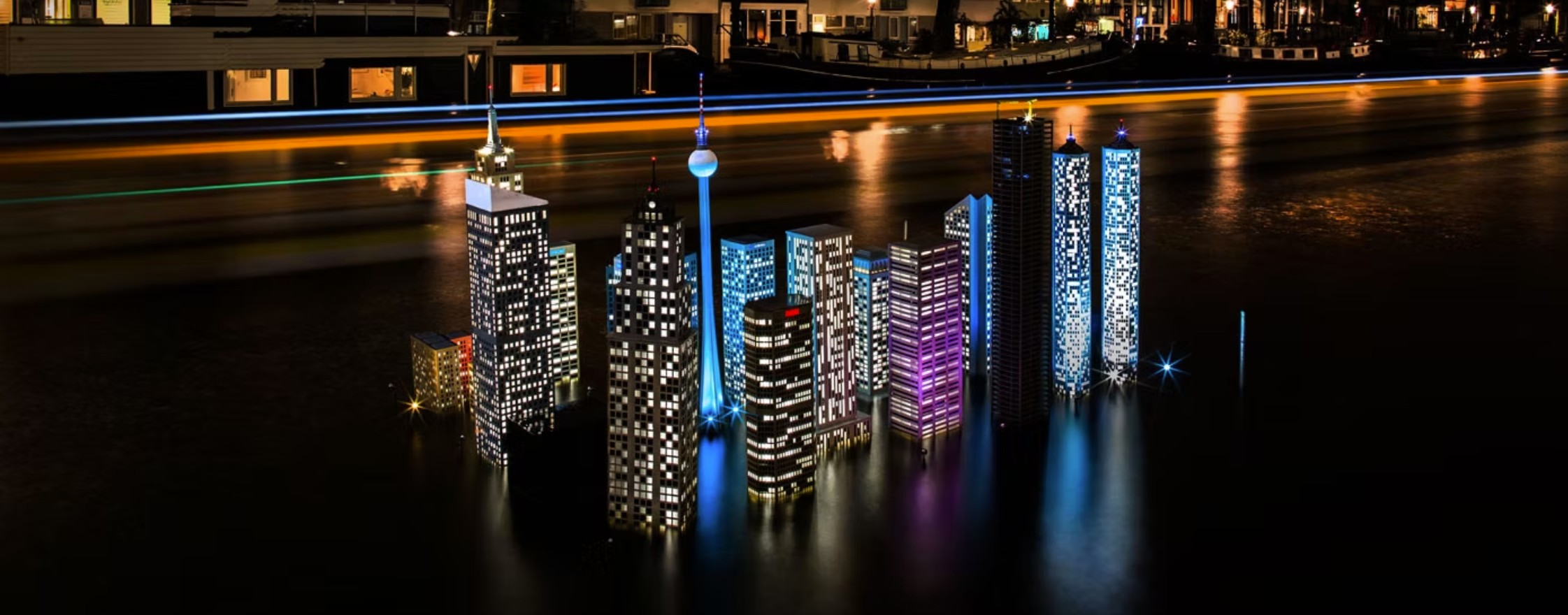 Atlantis ljusinstallation Amsterdam Light Festival 2019