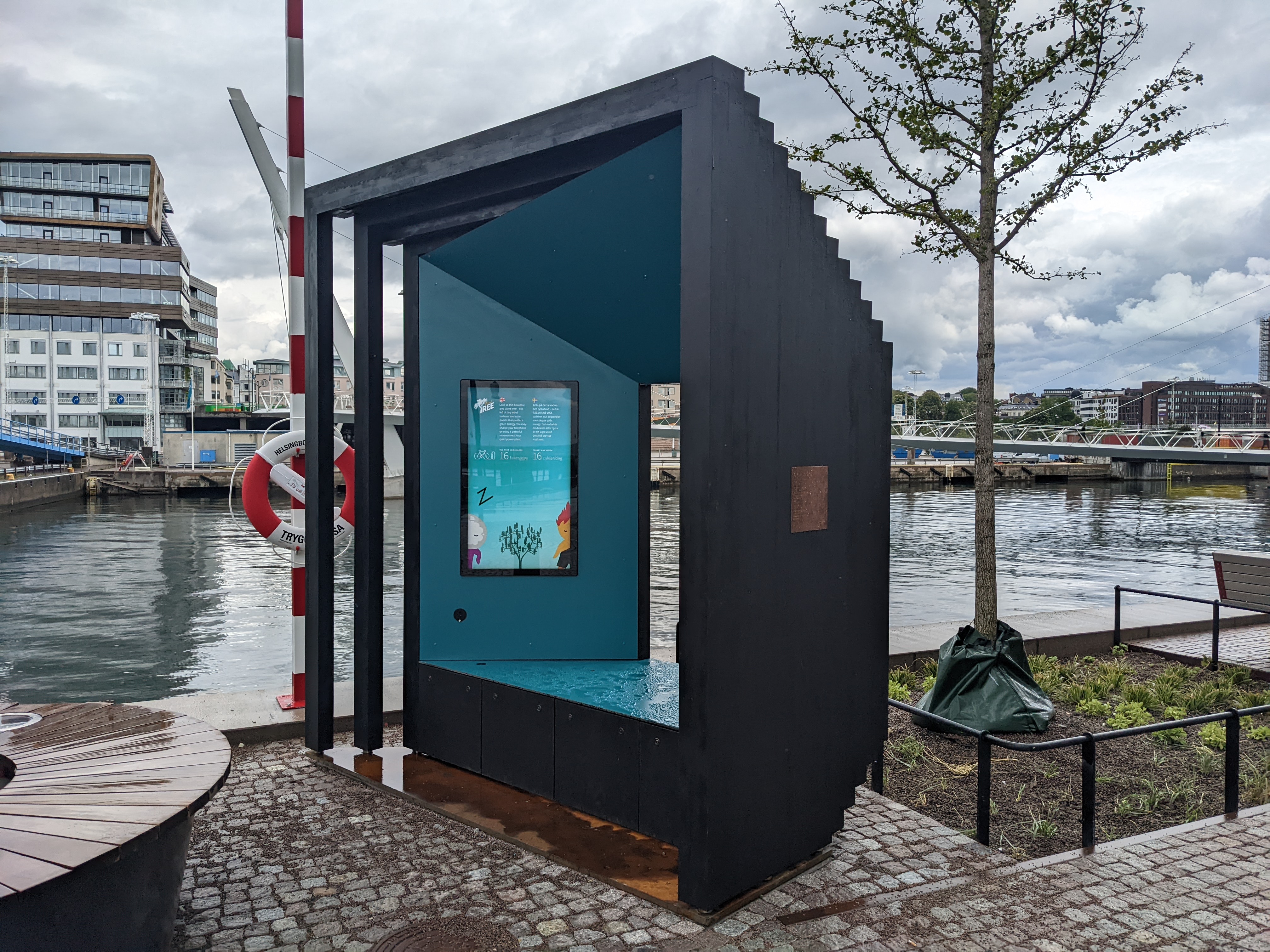 OPS interaktiva paviljonger i Helsingborg för H22